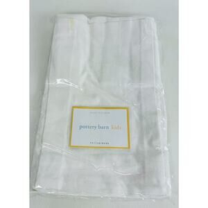 Pottery Barn Kids Pocket Foot Board Twin Bed Storage Bedroom Kids White New